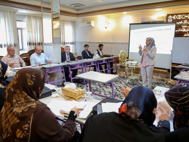ورشة تدريبية على متطلبات نظام إدارة الجودة